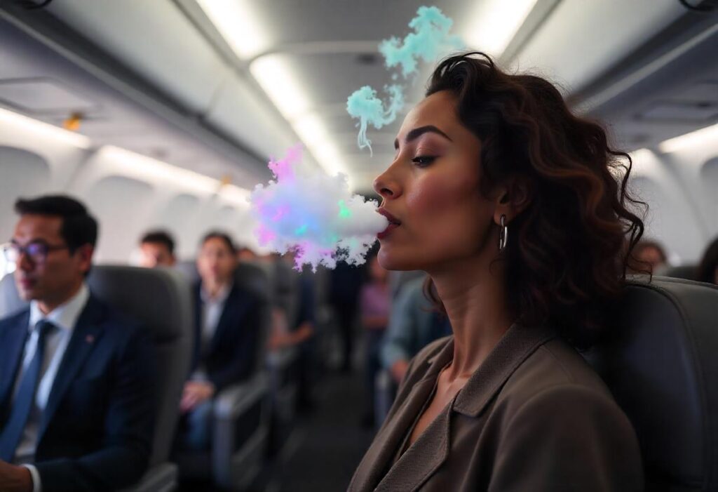 Se puede vapear en un avion? - destilados thc en San Andres Islas responde.